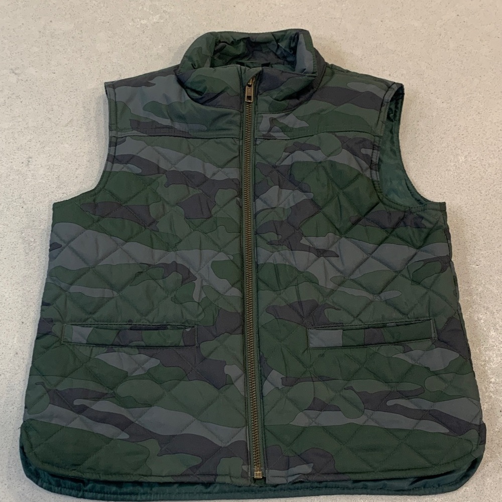 Crewcuts Green Camo Kids Vest